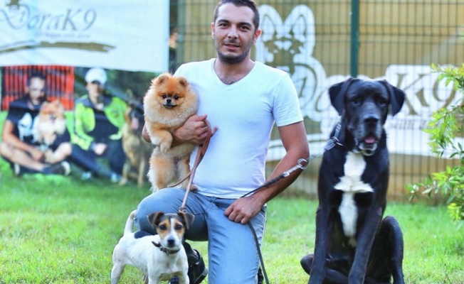 Ünlülerin köpek eğitmeni Burak Ercan, sokak hayvanlarına gözü gibi bakıyor!
