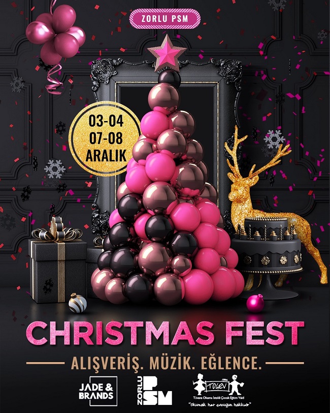 Christmas Fest, Zorlu PSM Meydan Fuaye’de!