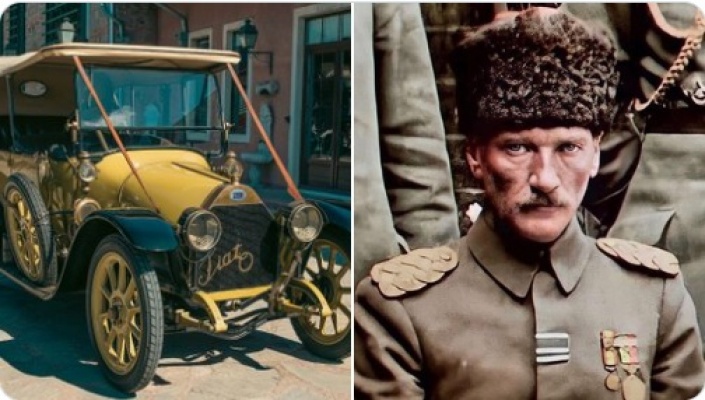 Atatürk’ün Çanakkale cephesinde kullandığı araç Rahmi M. Koç Müzesi'nde!