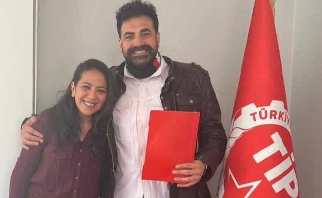 Ünlü oyuncu Türkiye İşçi Partisi'ne katıldı