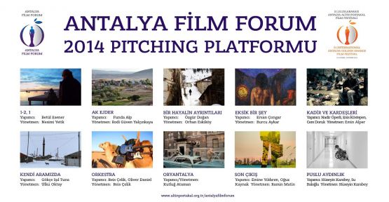 Antalya Film Forum kapsamında düzenlenen “Pitching Platformu”na seçilen uzun metrajlı filmler belli oldu