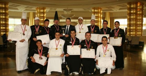 Ela Quality Resort Hotel Mutfak ekibi Uluslararası İstanbul Gastronomi Festivali’nde 34 Ödül Aldı