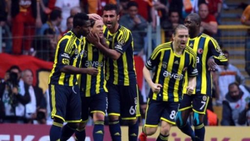 Galatasaray oynadı Fenerbahçe kazandı: 1-2