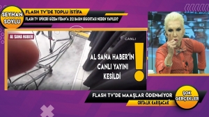 Seyhan Soylu Flash Tv yönetimini topa tuttu: Orayı Alay Tv yapamazsınız!